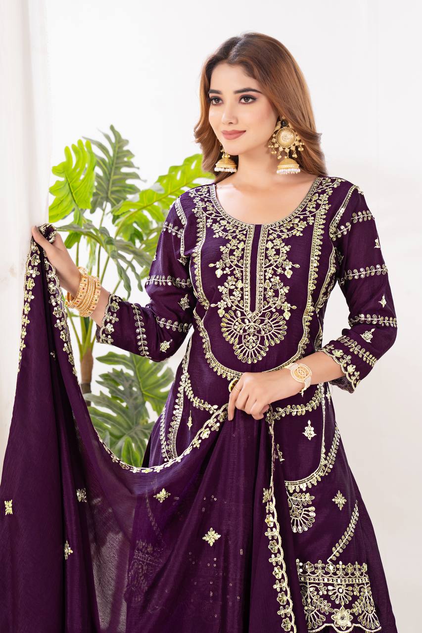 The Rani Pink Ceremonial Heritage Gharara